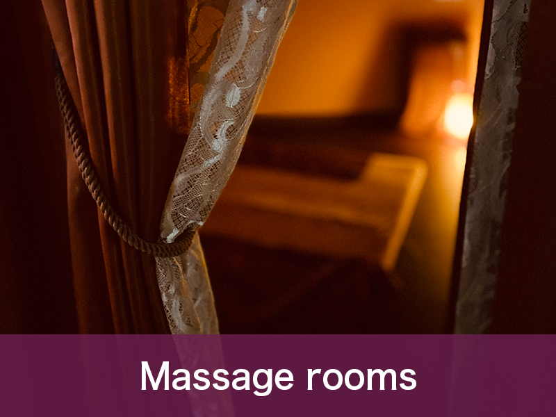 Massage rooms